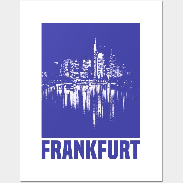 Frankfurt Wall Art by Den Vector